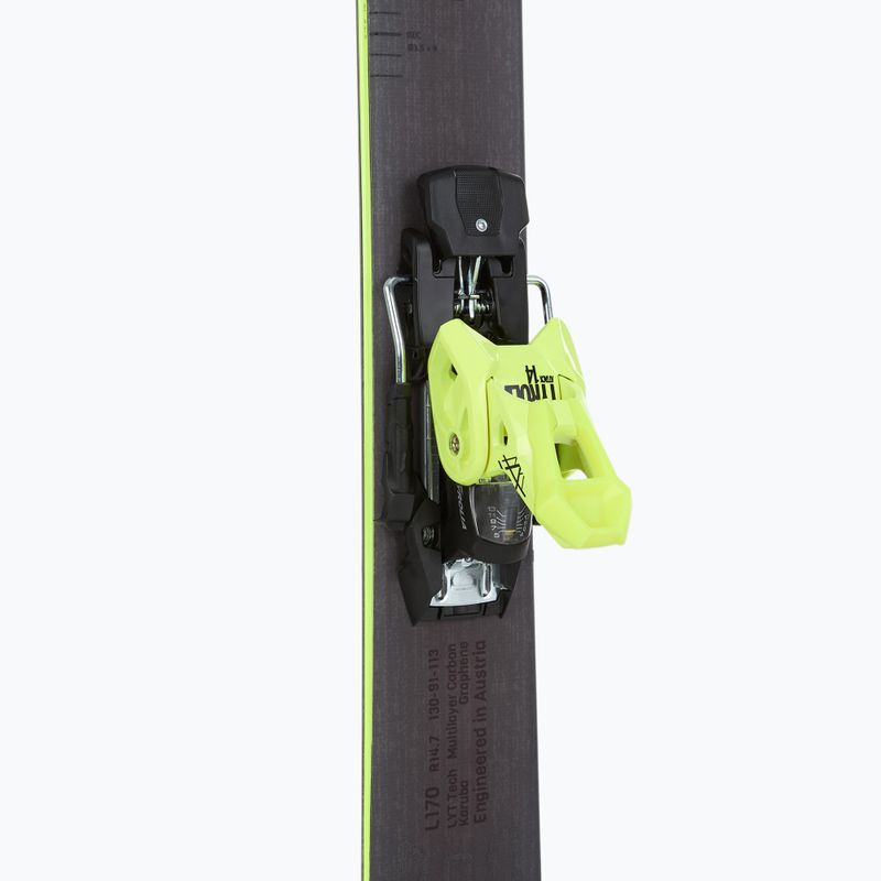 Abfahrtski HEAD Kore 93 + Schnürung Attack 14 GW yellow/anthracite 5