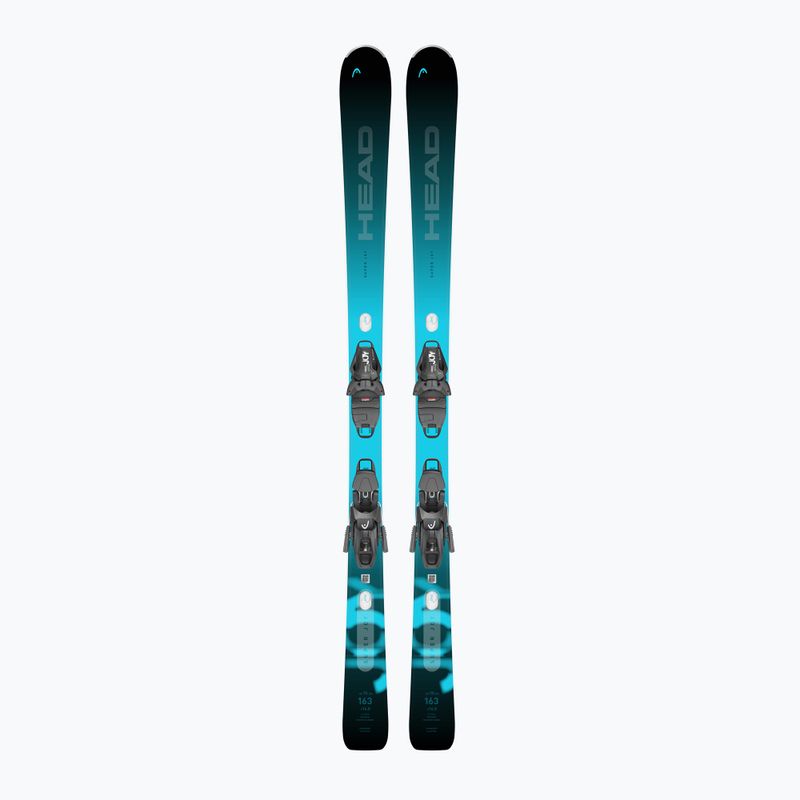 Damen Ski Alpin HEAD e-Super Joy SW SLR BB Joy Pro + Bindung Joy 11 GW SLR schwarz/blau