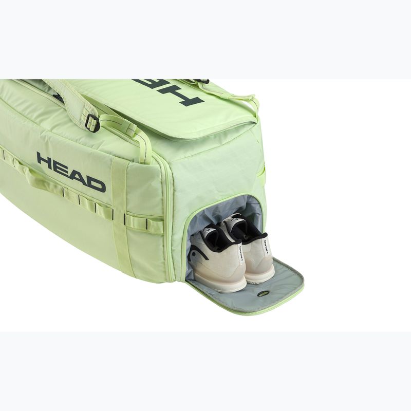 HEAD Pro Duffle Tennistasche L liquid lime/anthrazit 4