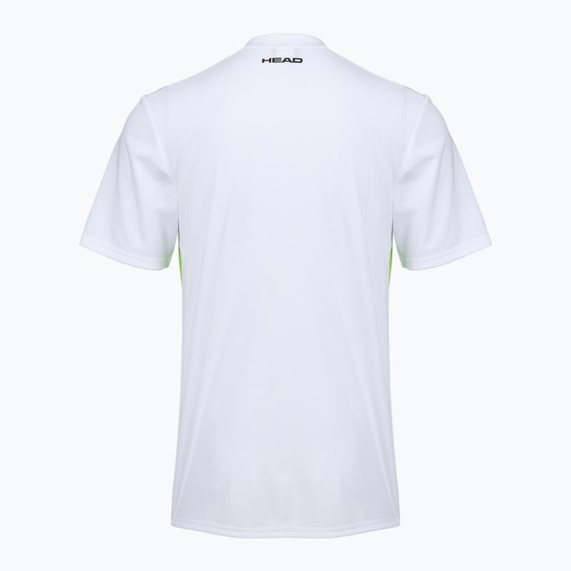 Tennis-Shirt Herren HEAD Topspin gi/print perf m 5