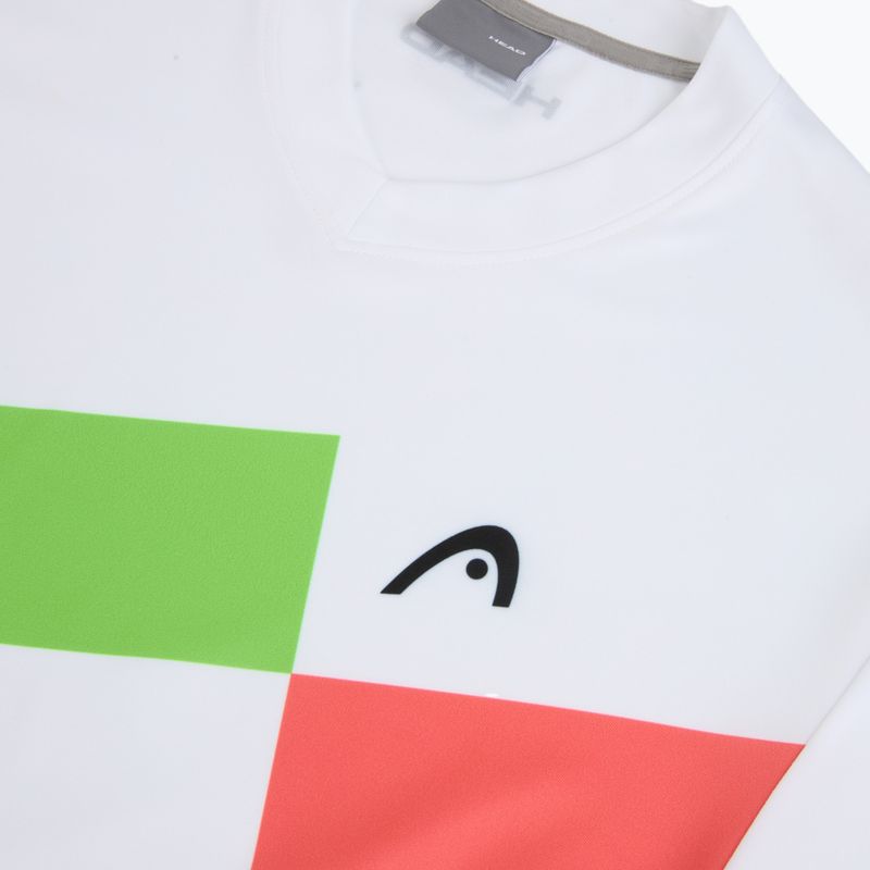 Tennis-Shirt Herren HEAD Topspin gi/print perf m 6