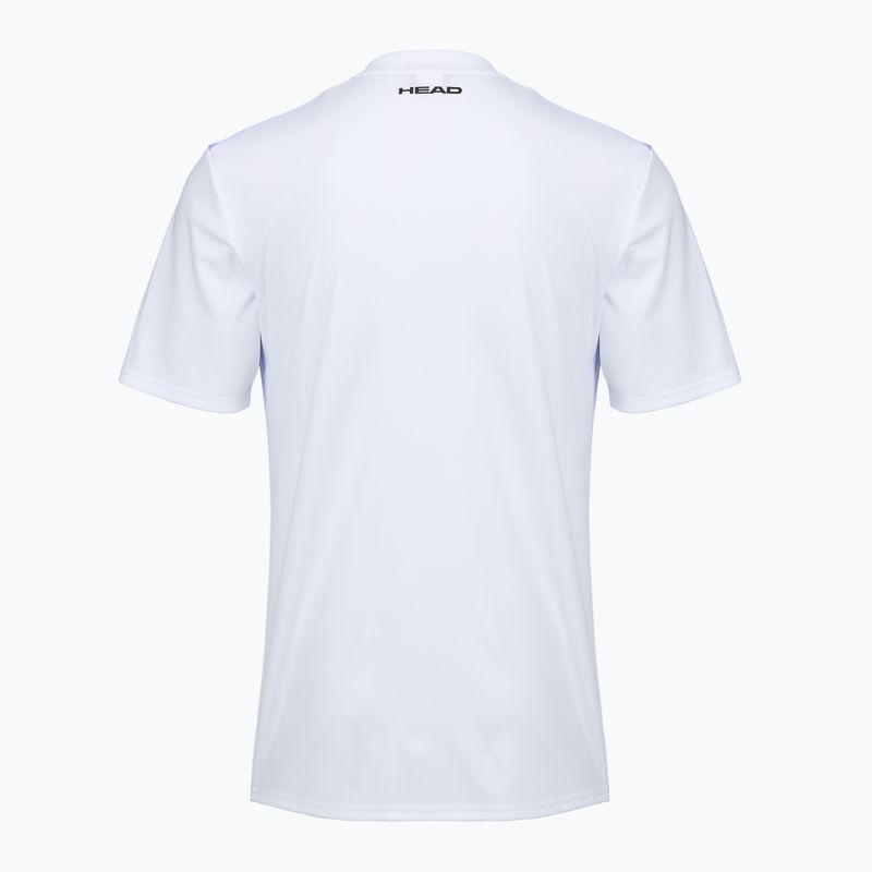 Tennis-Shirt Herren HEAD Topspin print vision m/navy 2