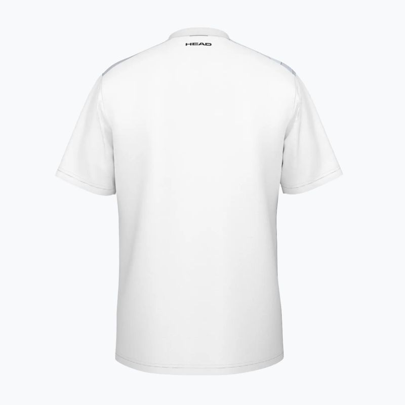 Tennis-Shirt Herren HEAD Topspin print vision m/navy 2