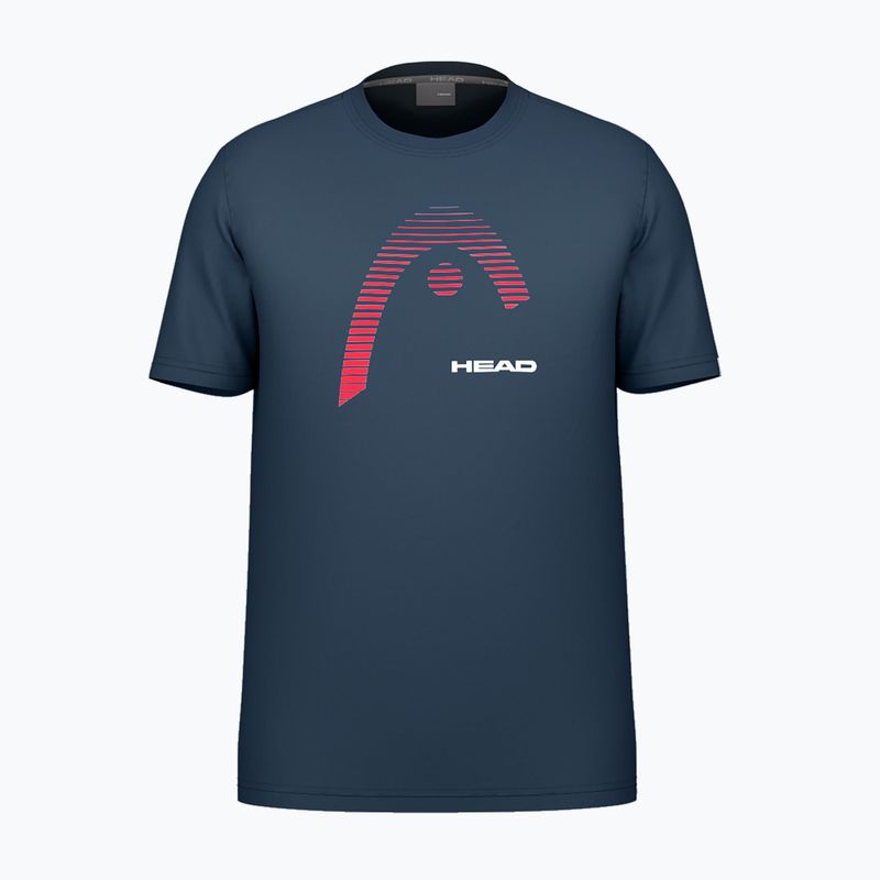 Tennis-Shirt Herren HEAD Carl navy