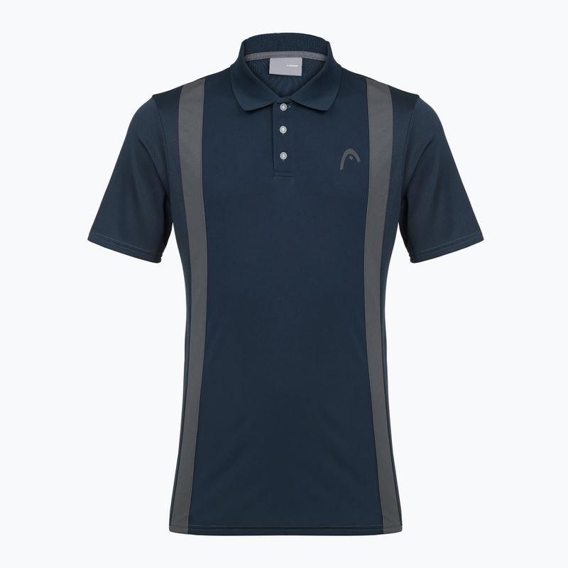 Polo-Tennis-Shirt Herren HEAD Club 25 Tech Polo navy 7