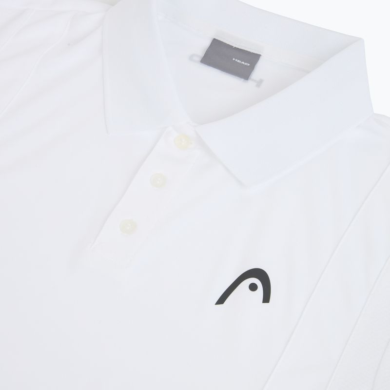 Polo-Tennis-Shirt Herren HEAD Club 25 Tech Polo white 3