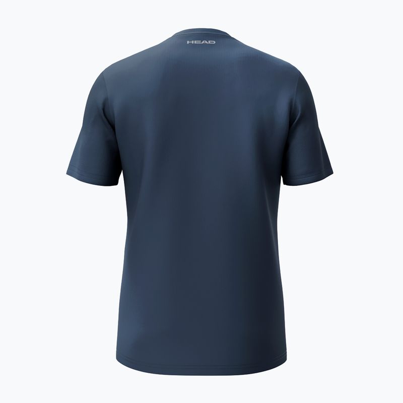 Tennis-Shirt Herren HEAD Club 25 Tech navy 2