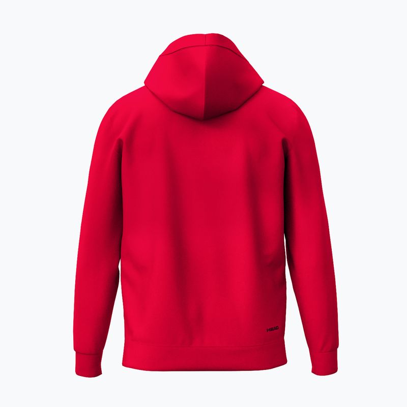 Hoodie Sweatshirt Herren HEAD Club Original Hoodie red 2