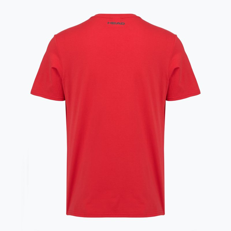 Tennis-Shirt Herren HEAD Club Original red 2