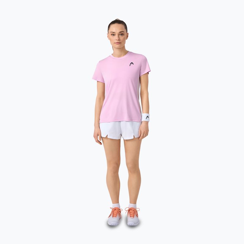Tennis-Shirt Damen HEAD Tie-Break alight lilac 2
