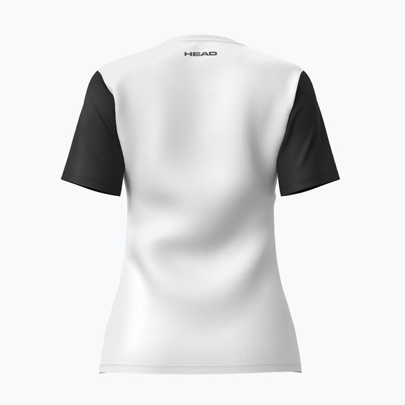 Tennis-Shirt Damen HEAD Club 25 Tech W navy/white 2