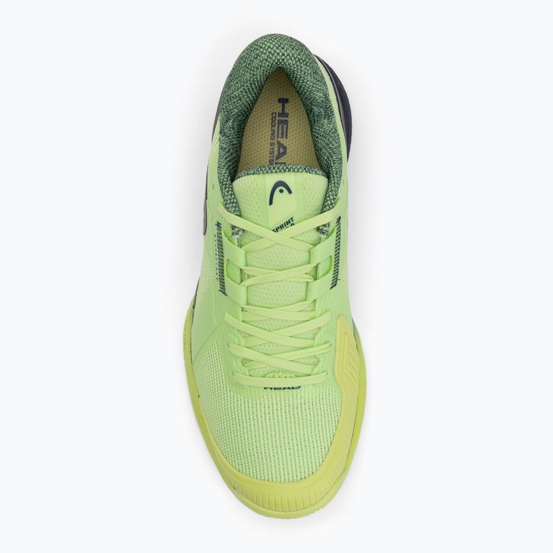 Tennisschuhe Herren HEAD Sprint Pro 4.0 Clay lime/ navy 5