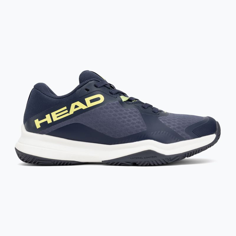 Padelschuhe Herren HEAD Motion Team navy/ lime 2