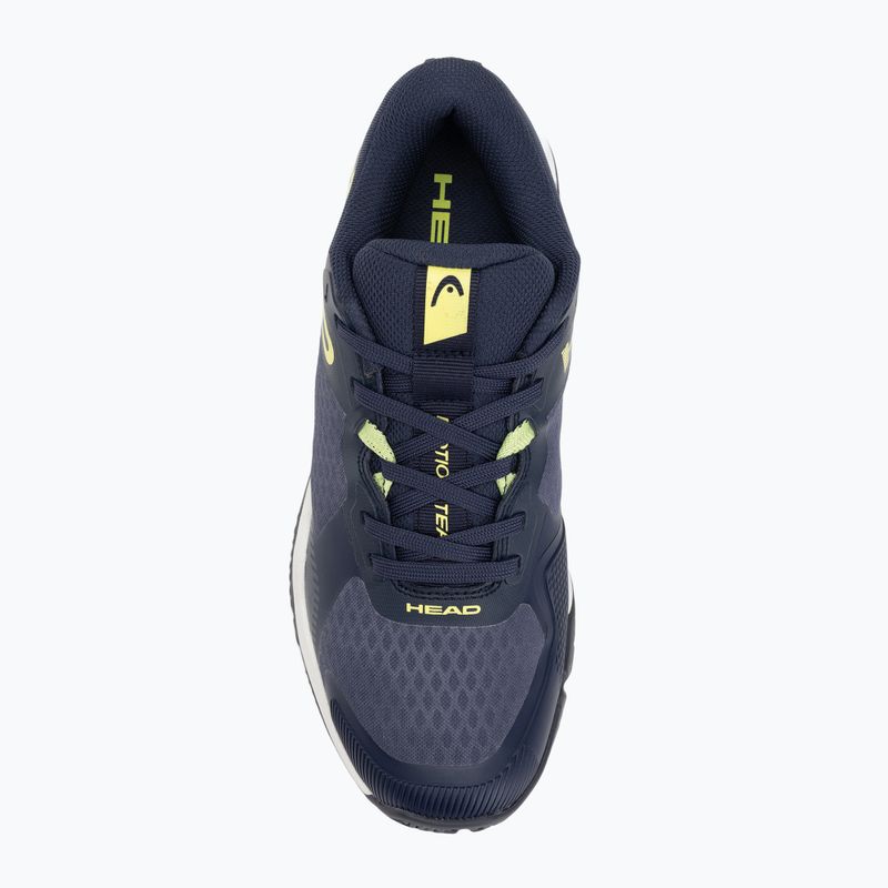 Padelschuhe Herren HEAD Motion Team navy/ lime 5