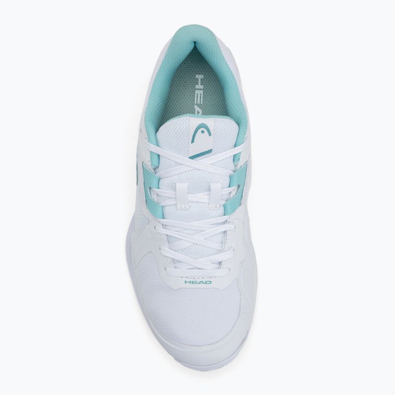 Tennisschuhe Damen HEAD Sprint Evo 3.5 Clay white/ turquise 5