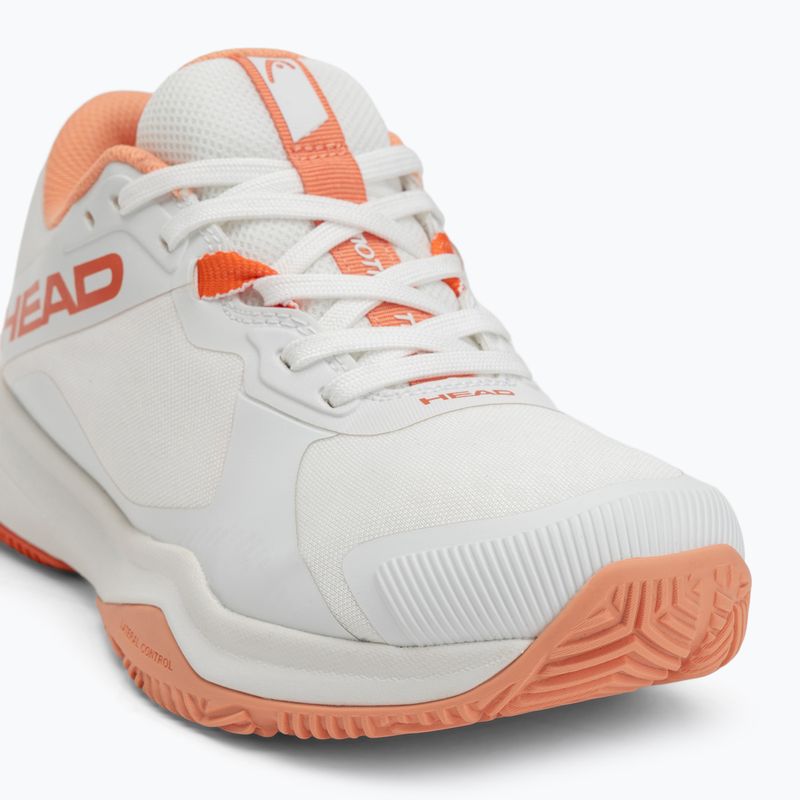 Padelschuhe Damen HEAD Motion Team white/ coral 7