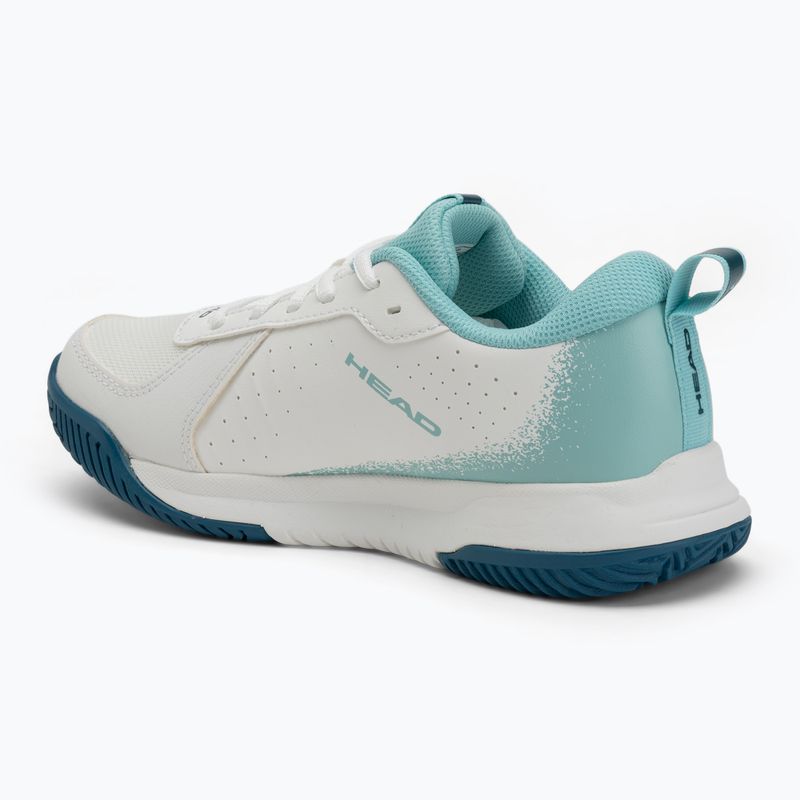 Tennisschuhe Kinder HEAD Sprint Court 4.0 white/ turquise 3