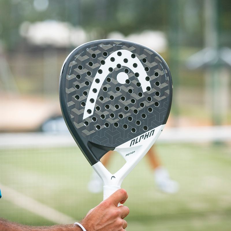 HEAD Graphene 360+ Alpha Motion Paddelschläger schwarz und weiß 228141 7