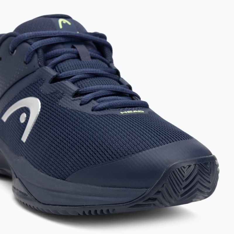Tennisschuhe Herren HEAD Revolt Evo 2.0 Clay navy/ lime 7