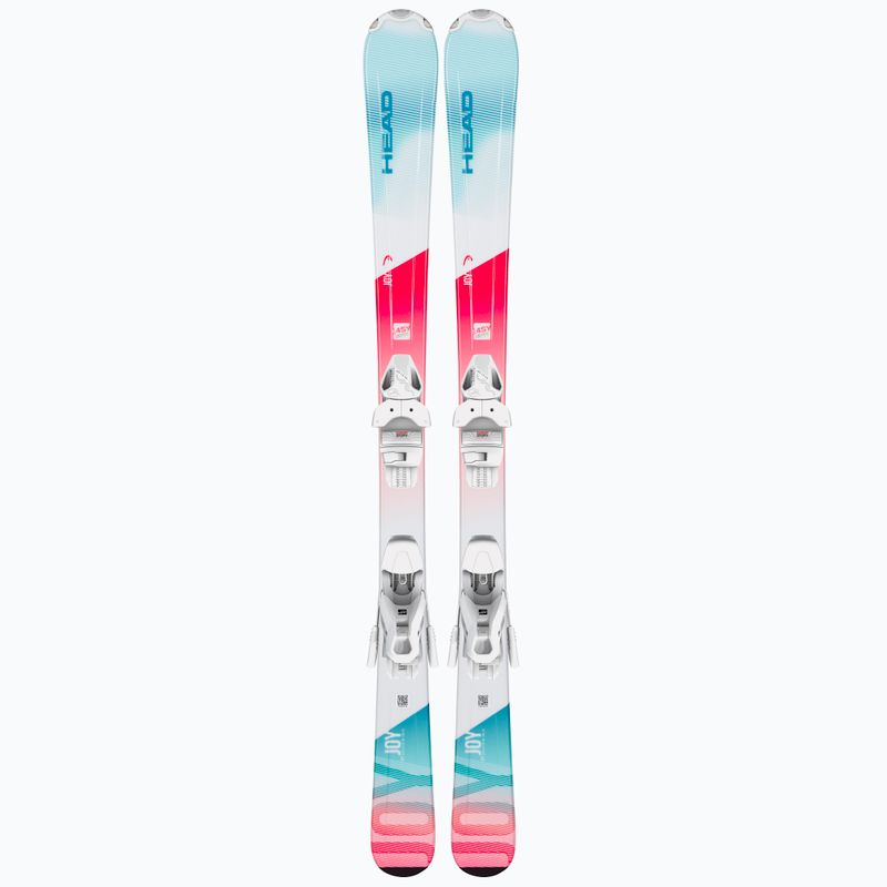 Ski Kinder HEAD Joy Easy Jrs + Jrs 7.5 weiß-rosa 314341 10