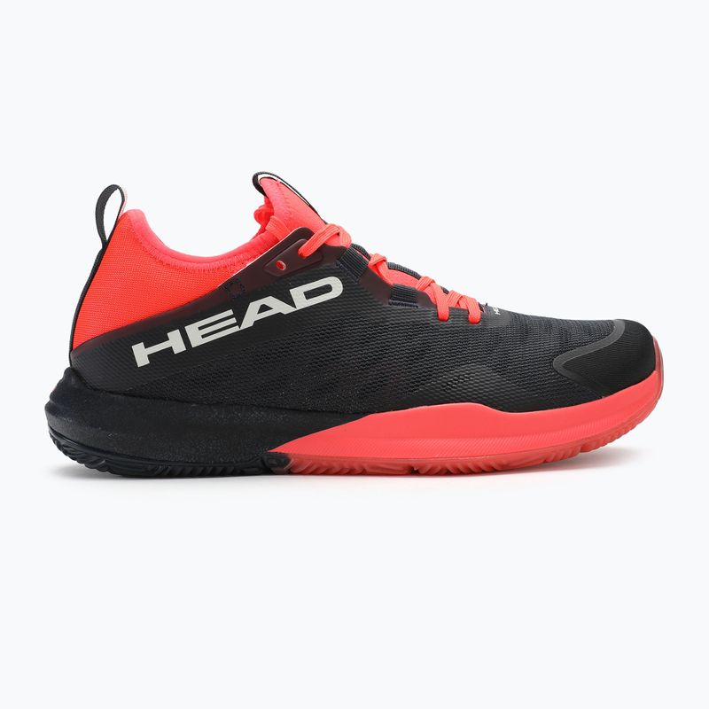 HEAD Motion Pro Padel Herren Padelschuhe Heidelbeere/Feuerkoralle 2