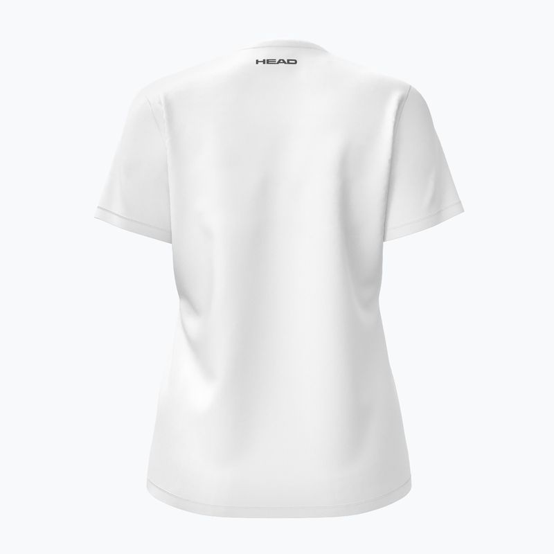 Tennis-Shirt Damen HEAD Club Original W white 2