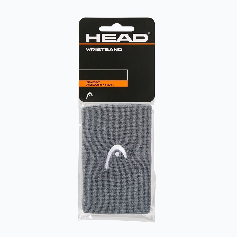 Handgelenk-Band HEAD Wristband 5" 2 Stk. anthracite 2