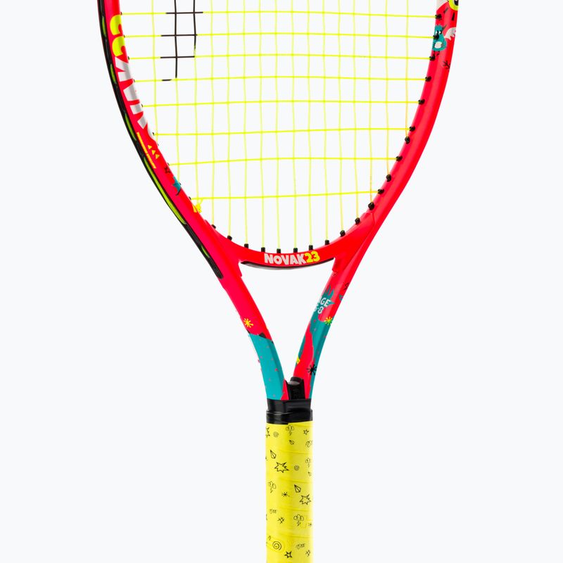 HEAD Novak 23 Kinder-Tennisschläger rot/gelb 233510 5