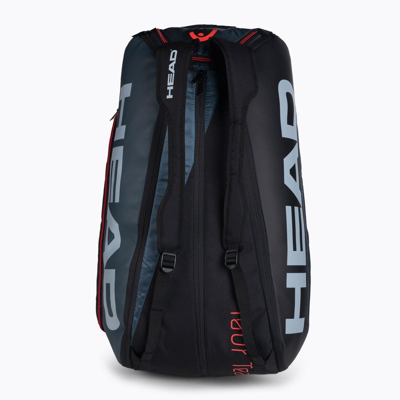 HEAD Tour Team 12R Monstercombi Tennistasche 61 l schwarz/grau 283130 4