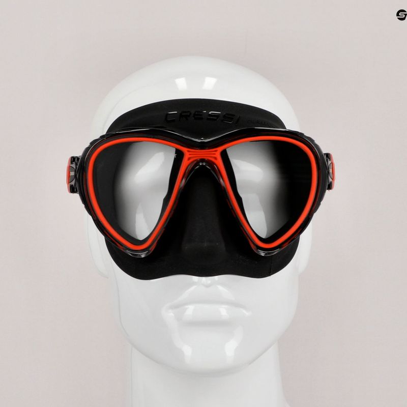 Cressi Quantum Tauchmaske schwarz DS515080 7