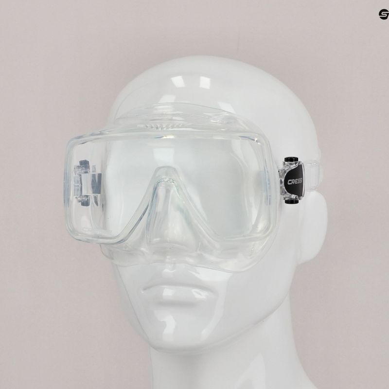 Cressi SF1 klare Tauchmaske ZDN331000 7