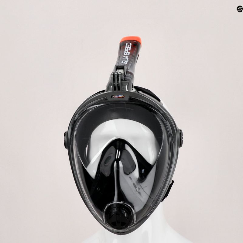 AQUA-SPEED Spectra 2.0 Vollgesichtsmaske zum Schnorcheln schwarz 247 7
