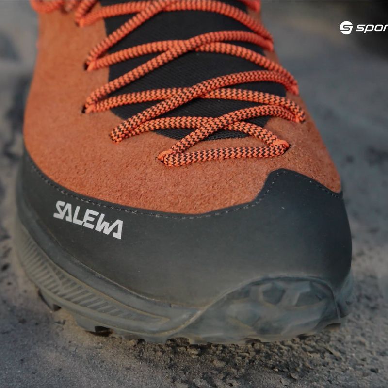 Salewa Dropline Leder Herren Wanderschuhe orange 00-0000061393 11