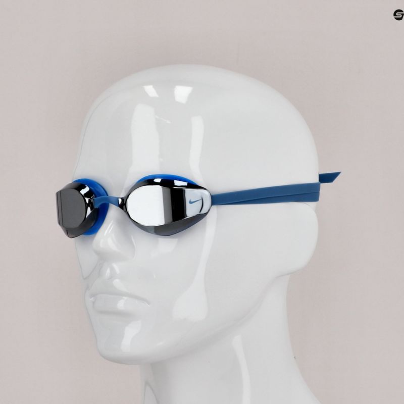 Nike Vapor Mirror 444 blau Schwimmbrille NESSA176 7