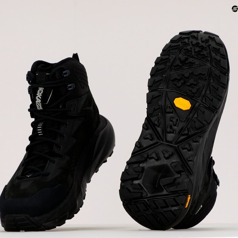 Herren-Trekking-Stiefel HOKA Kaha GTX schwarz 1112030 9