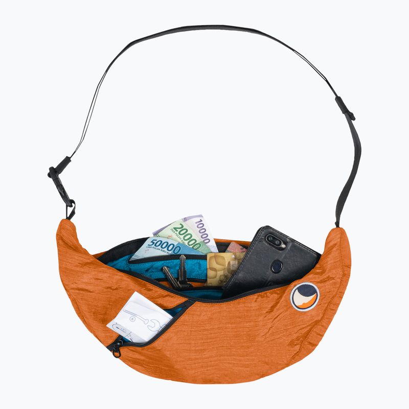 Ticket To The Moon Upcycled Sling Umhängetasche terracotta 3