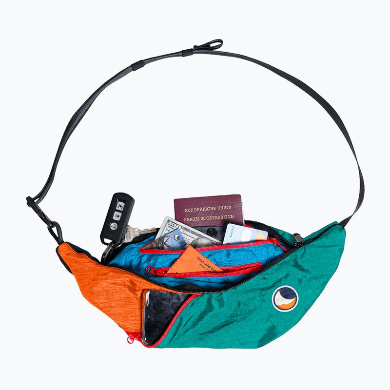 Ticket To The Moon Upcycled Sling Umhängetasche einmalige Ausgabe 3