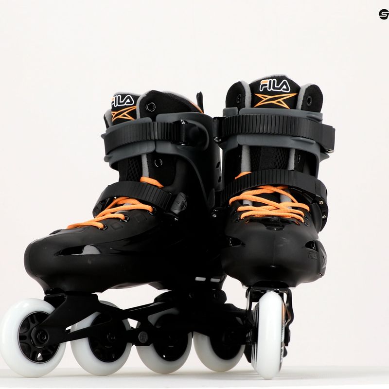 Rollerblades für Frauen FILA Madam Houdini black/grey/salmon 9