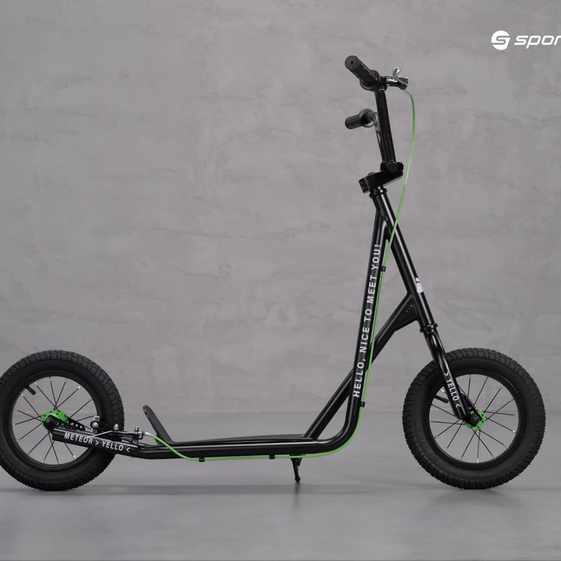 Meteor Yello Scooter schwarz 9