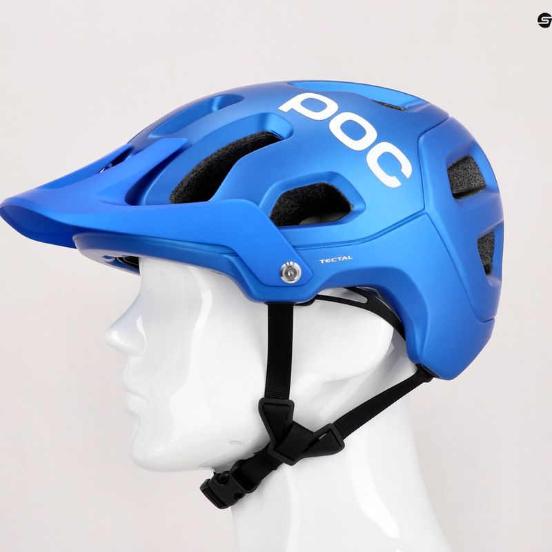 Fahrradhelm POC Tectal opal blue metallic/matt 8