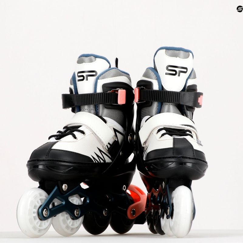 Spokey TONY Kinder Rollschuhe weiß 927003 9