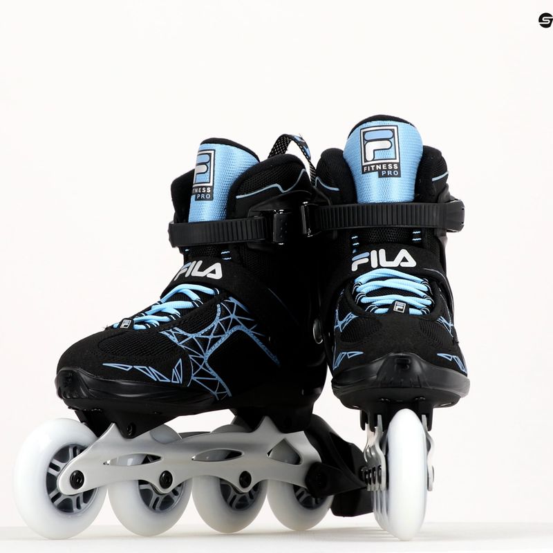 Rollerblades für Frauen FILA Legacy Pro 84 black/light blue 9