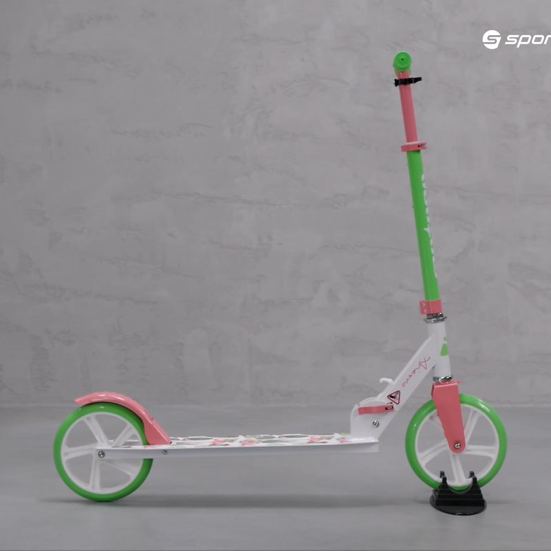 Meteor Urban Arizona Scooter weiß und grün 22761 9