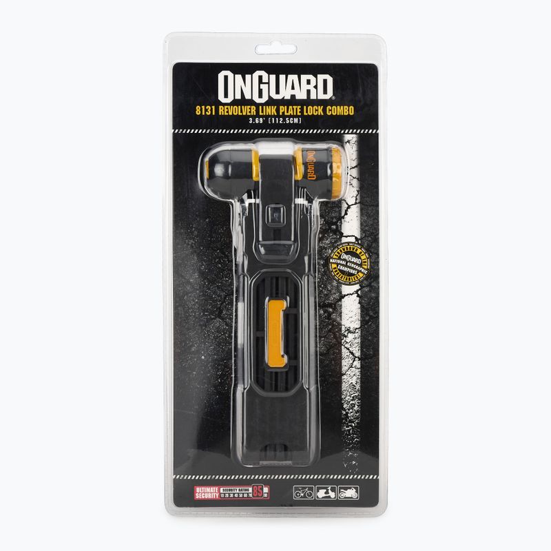 Fahrradschloss OnGuard Link Plate Lock Revolver Combo X4P 8131