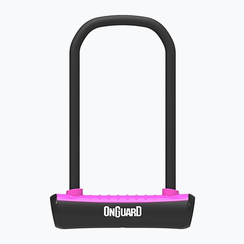 Fahrradschloss OnGuard Neon 8152PN U-Lock black/pink