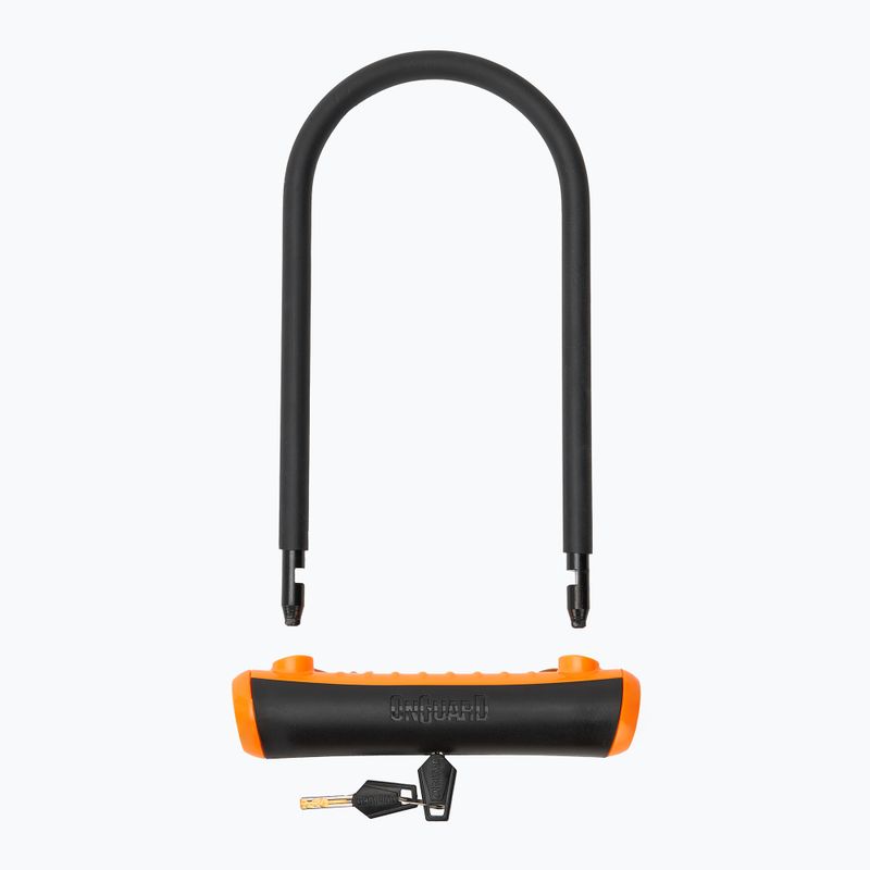 Fahrradschloss OnGuard Neon 8154OR U-Lock black/orange 2