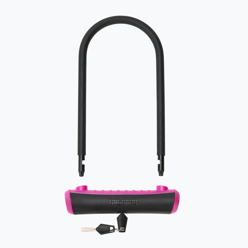 Fahrradschloss OnGuard Neon 8154PN U-Lock black/pink 2