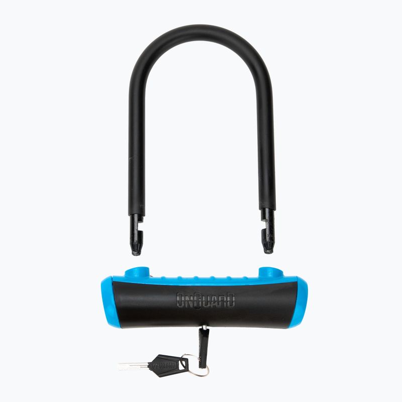 Fahrradschloss OnGuard Neon 8155BU U-Lock black/blue 3