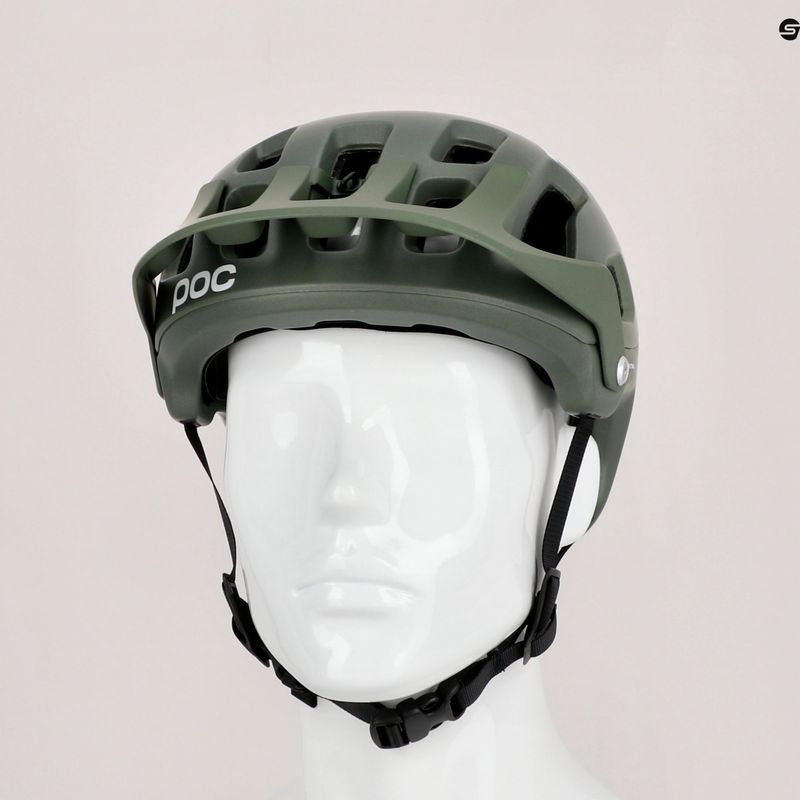 Fahrradhelm POC Tectal epidote green metallic/matt 9