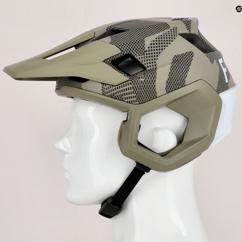 FOX Dropframe Pro Camo Fahrradhelm grün/schwarz 29392 9